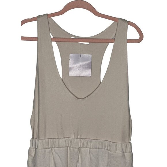 NWT Vada Winter Maverick beige jogger jumpsuit size L - Picture 3 of 10